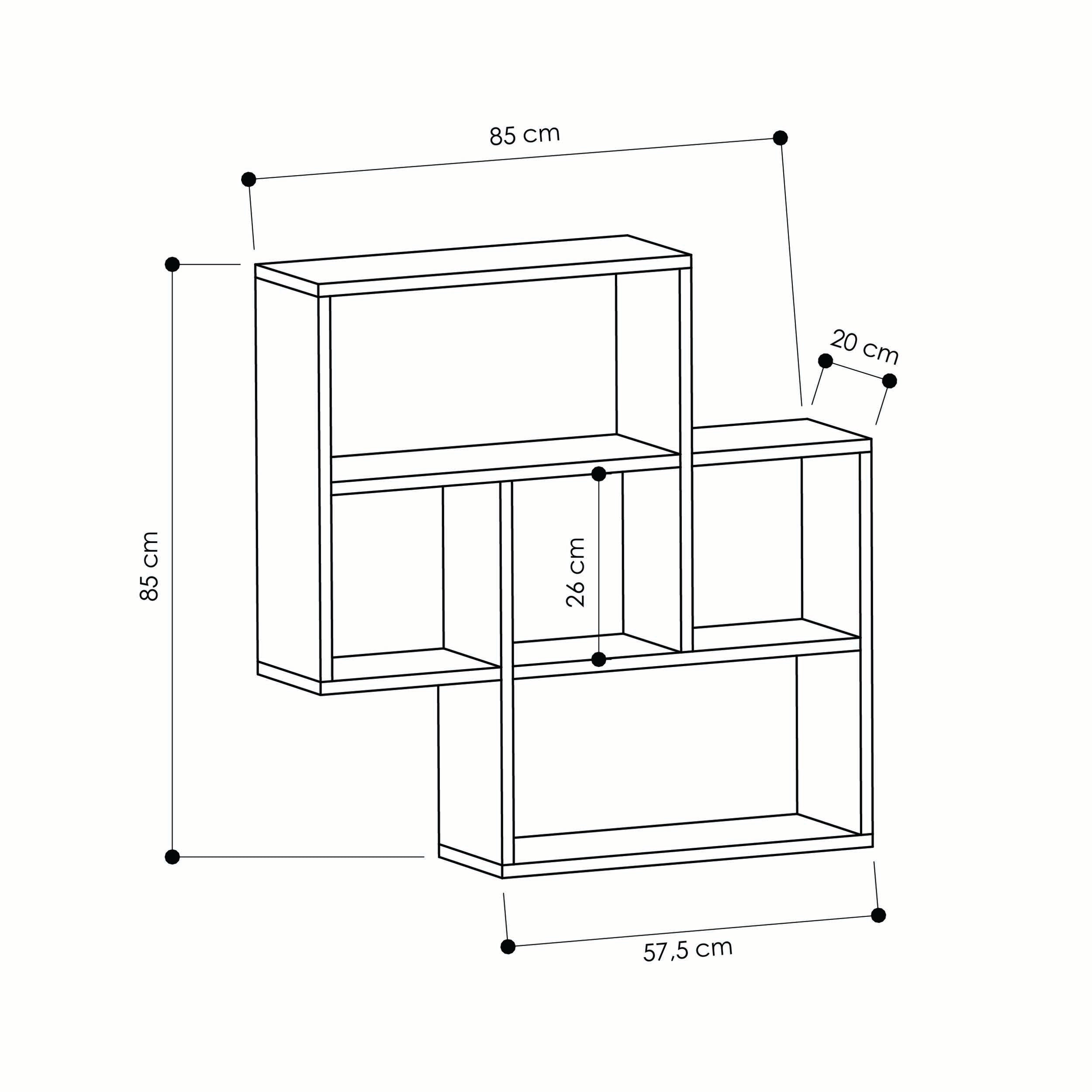 Forse una mensola a muro