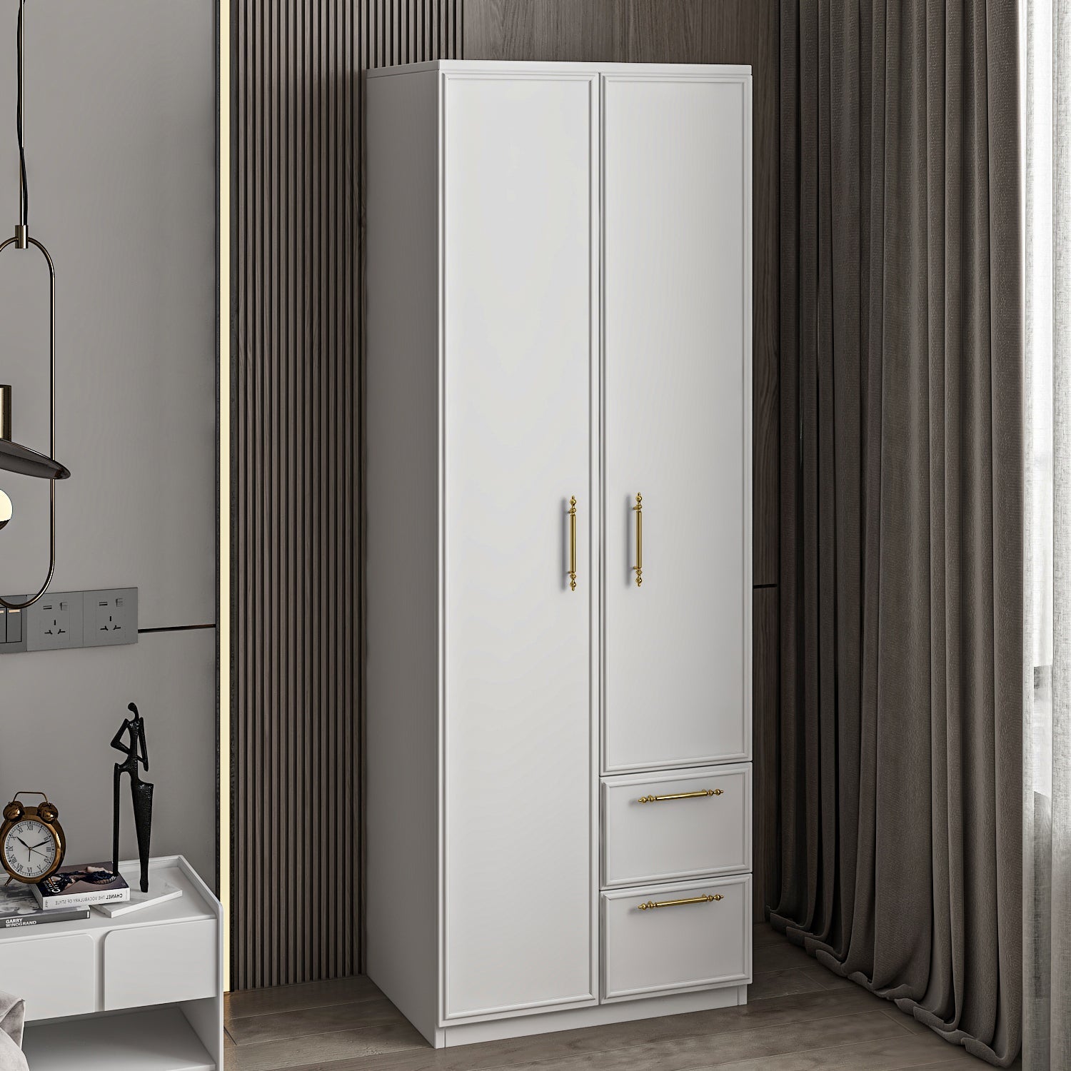 Vespera zweitüriger Kleiderschrank