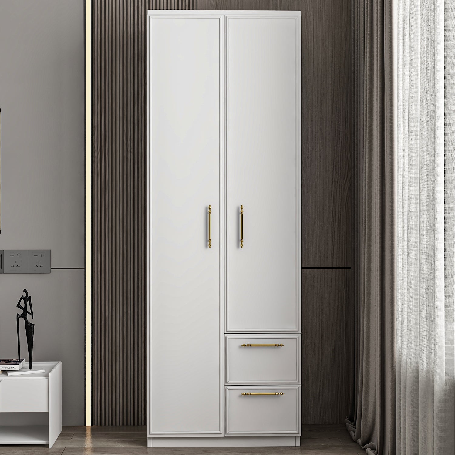 Vespera zweitüriger Kleiderschrank