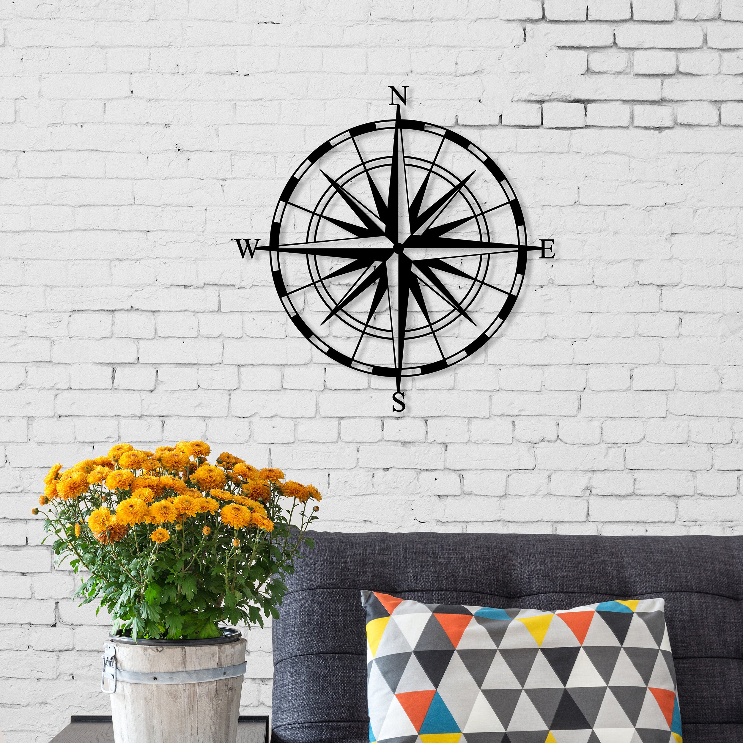 Wall Art Compass