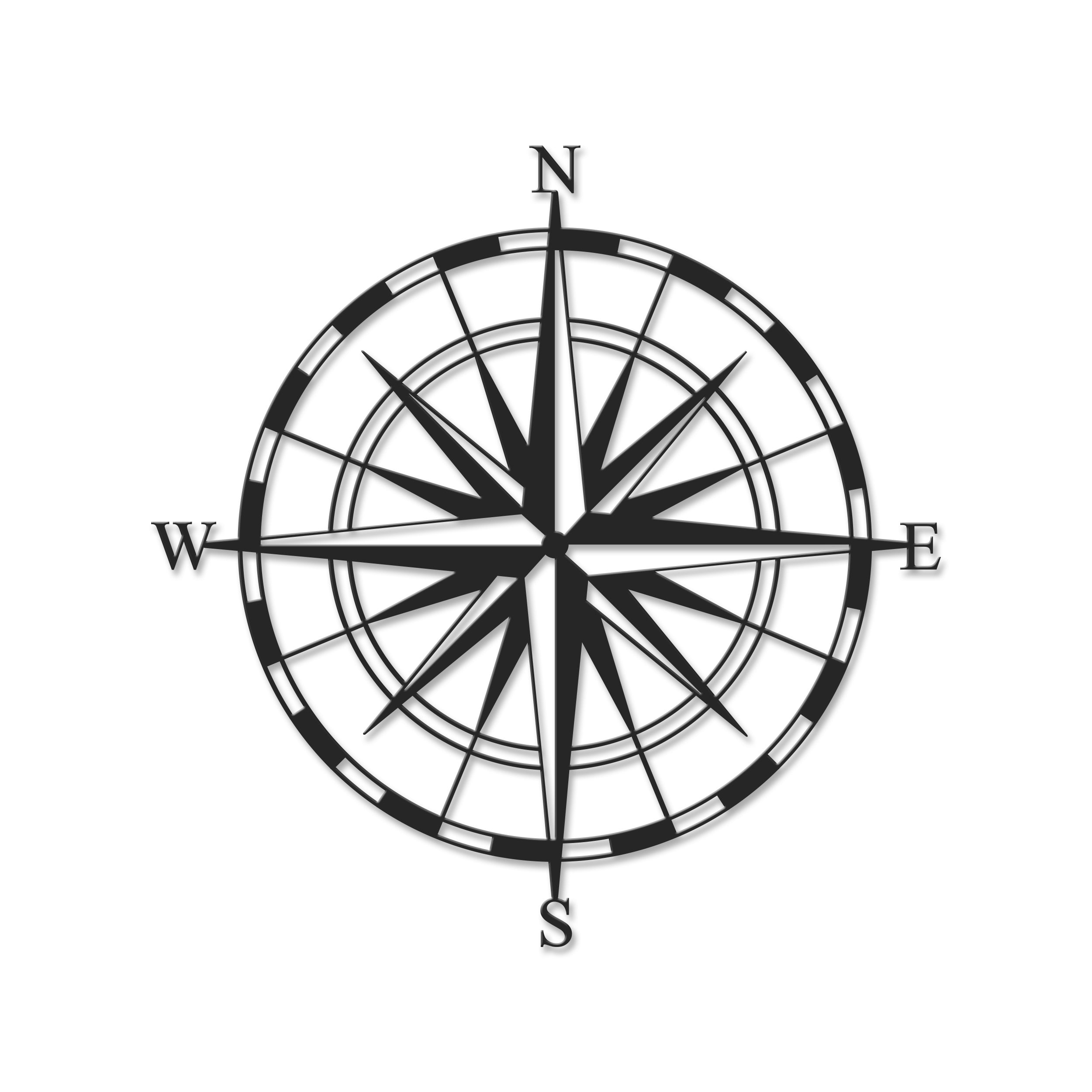 Wall Art Compass