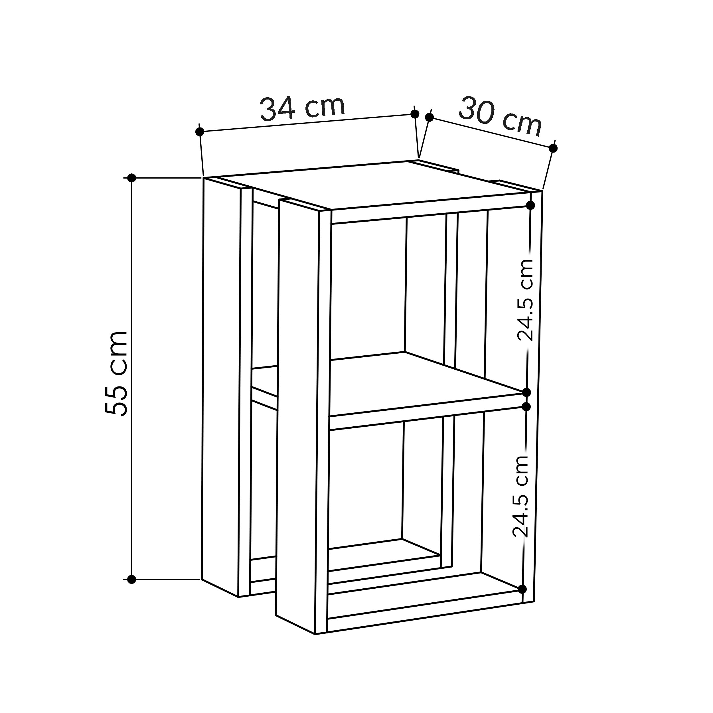 Table de chevet Lonie