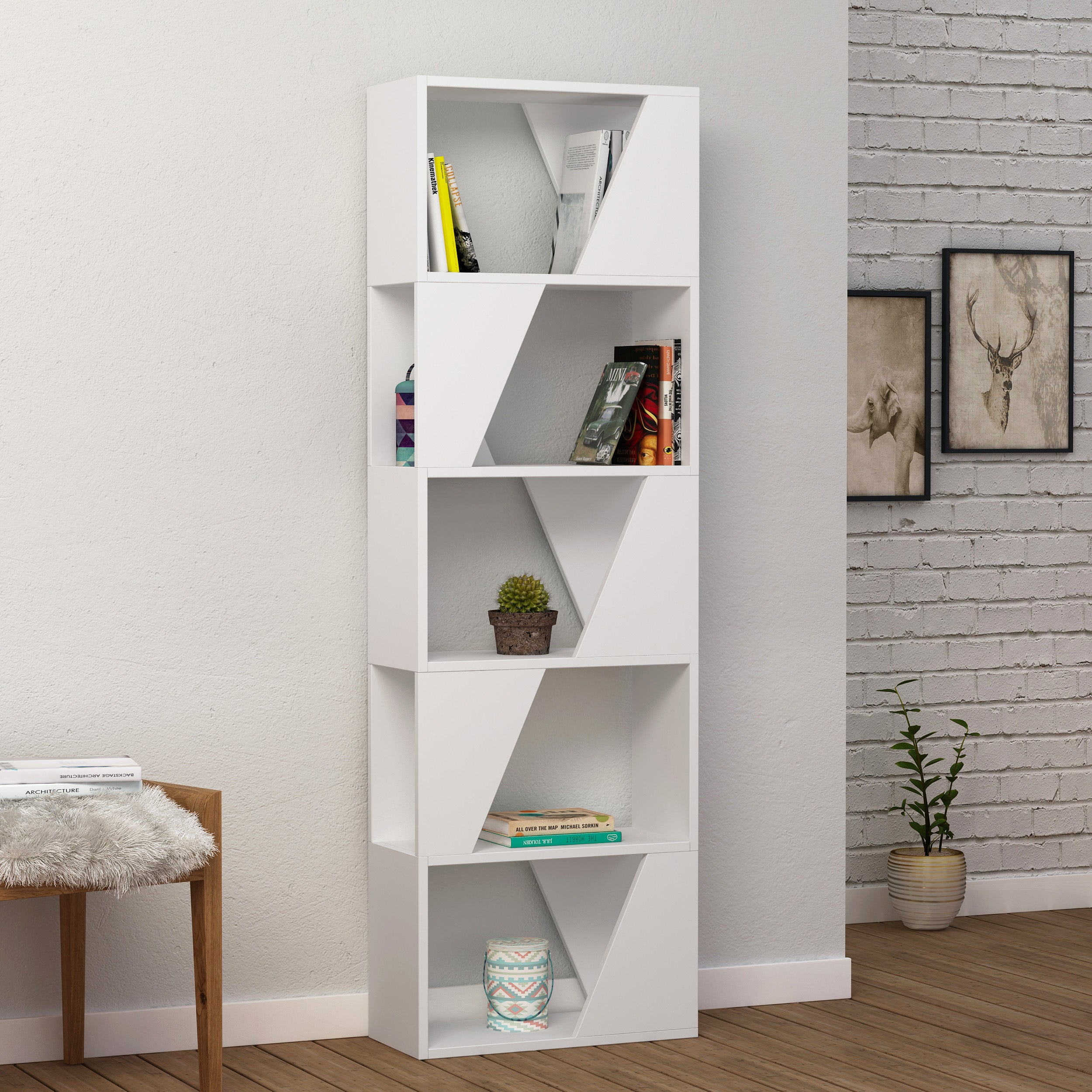 Libreria con cornice