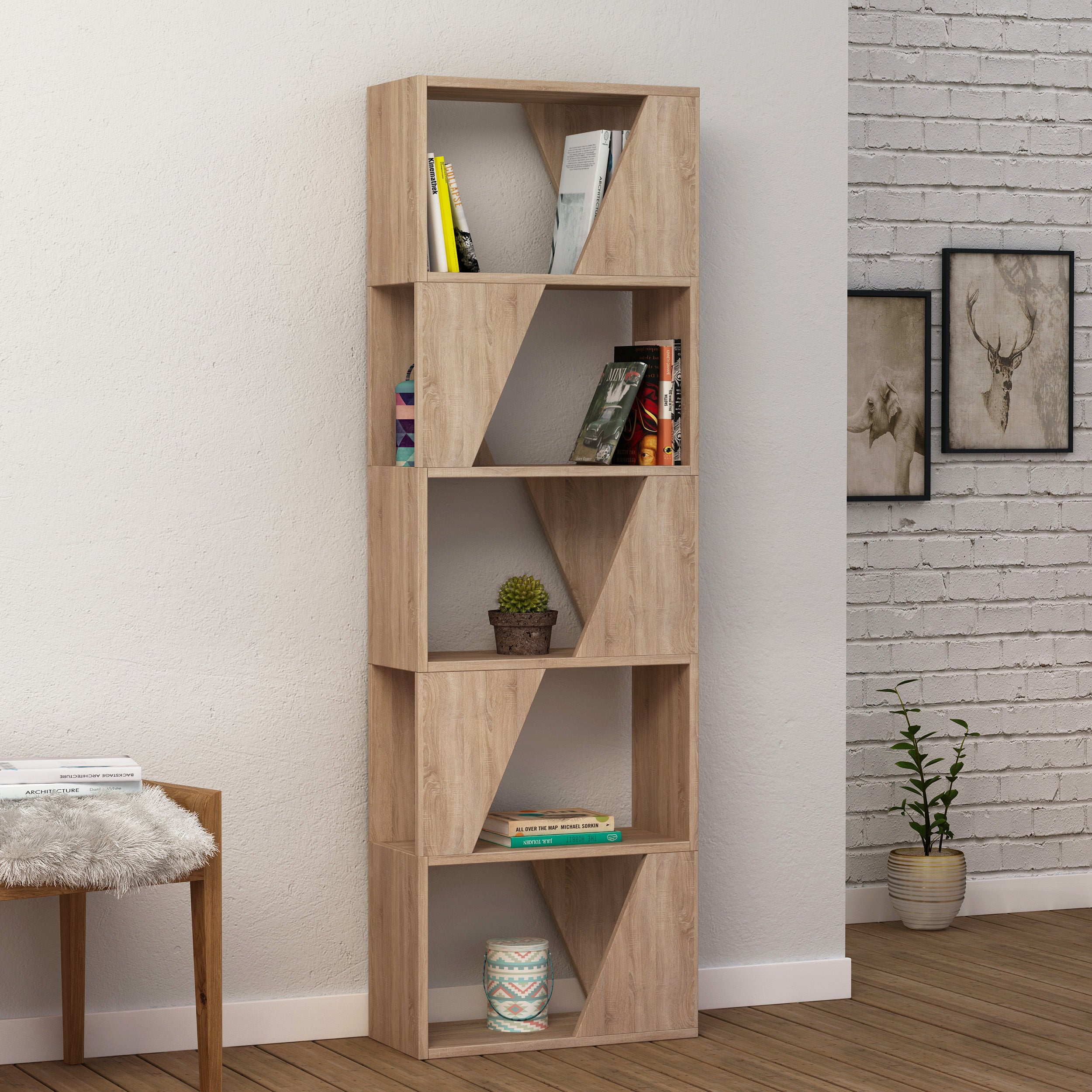 Libreria con cornice