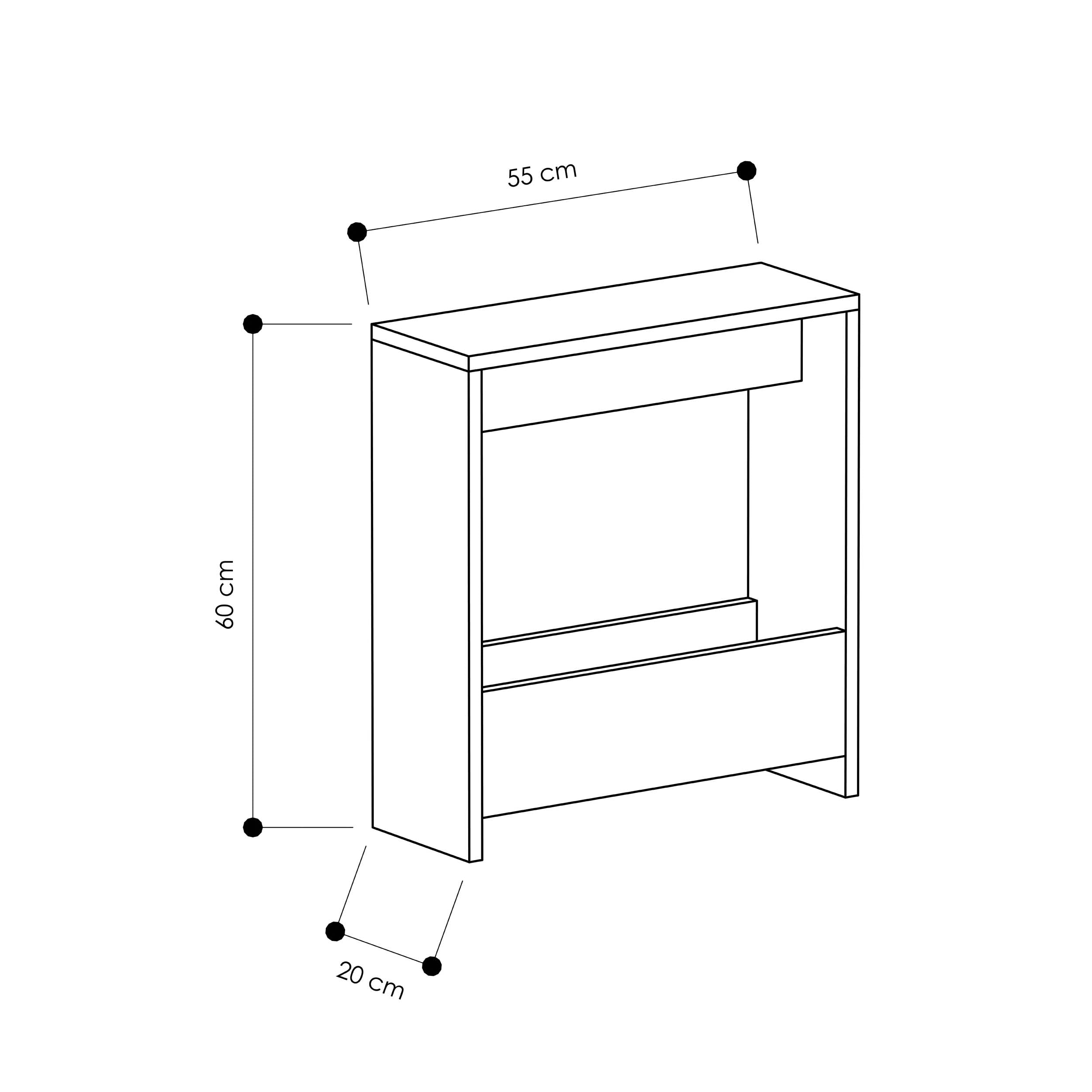 Table d'appoint Simpi