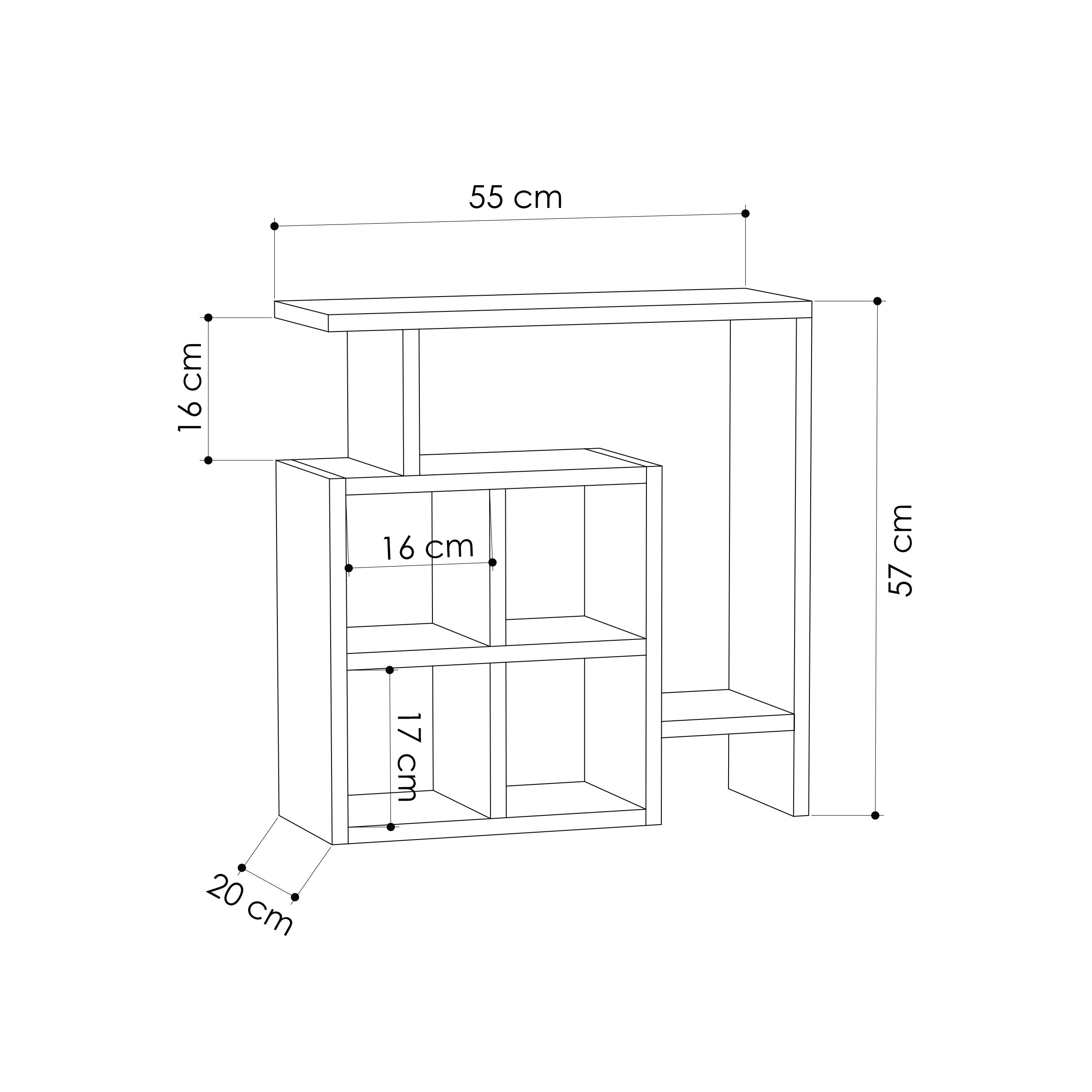 Table d'appoint Mondri