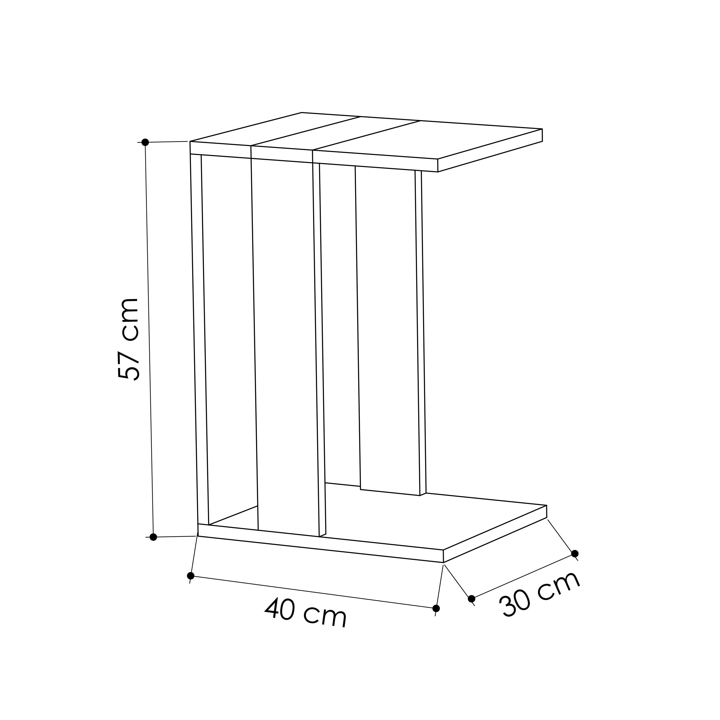 Table d'appoint Zetti