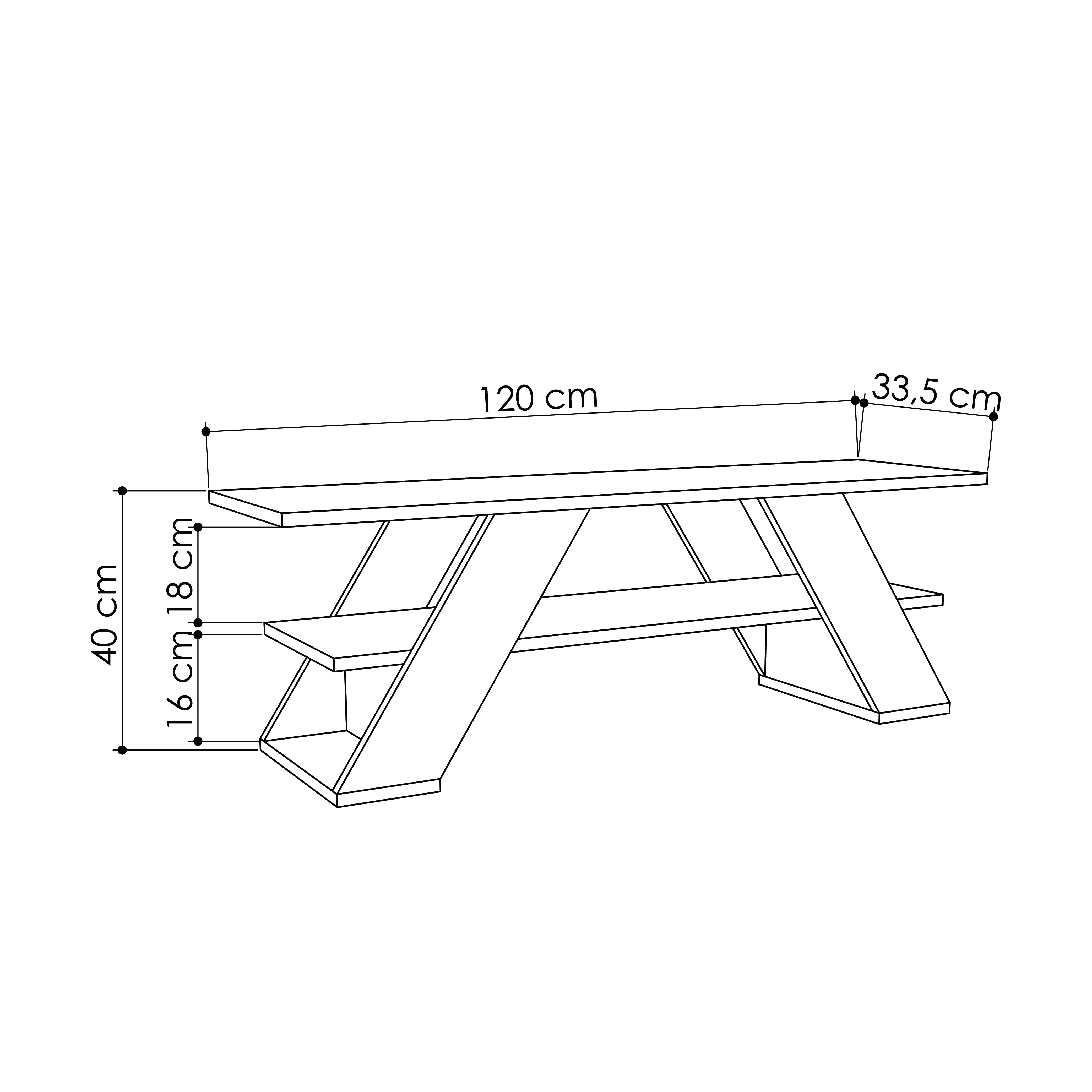 Farfalla TV-Schrank