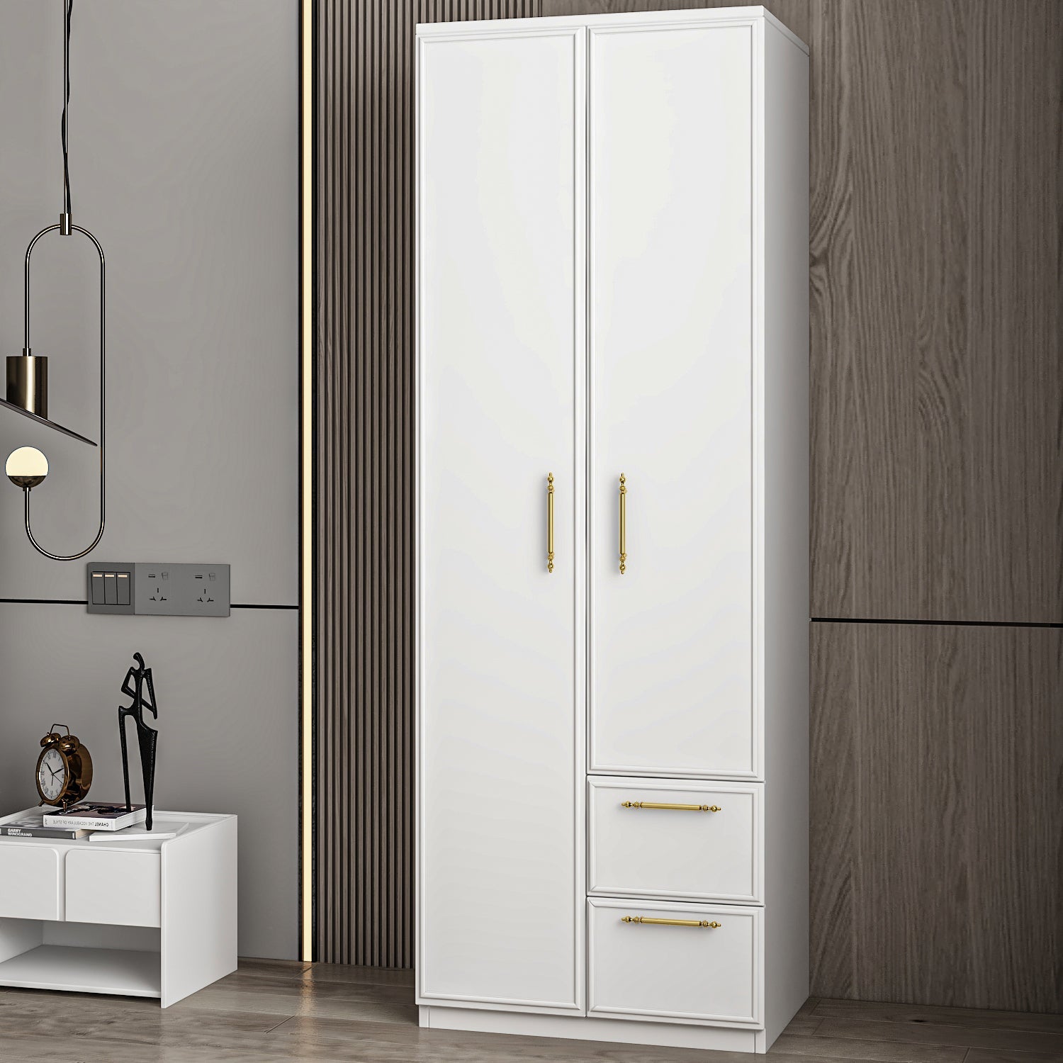 Vespera zweitüriger Kleiderschrank