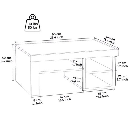 Table basse Reeta